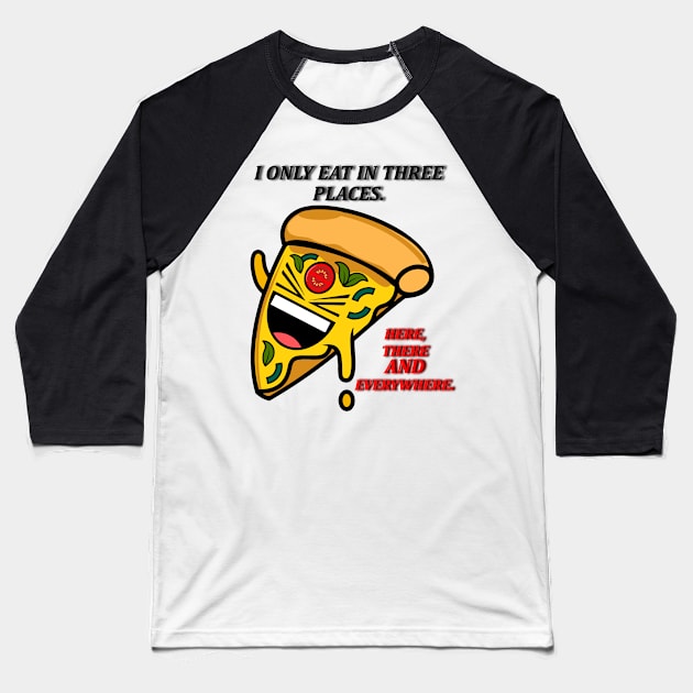 Food is life Baseball T-Shirt by Right-Fit27